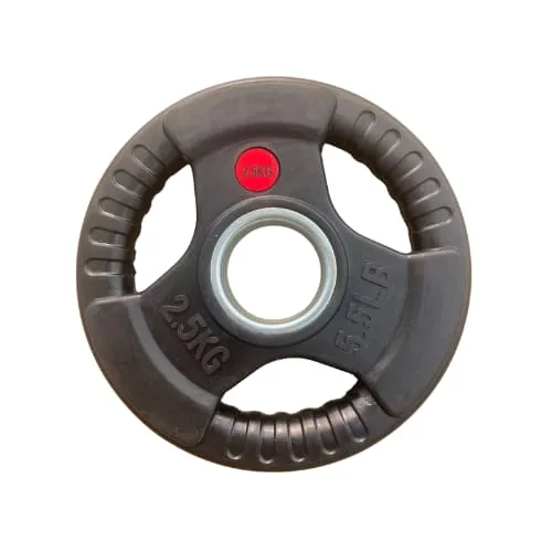 Par Disco Olimpico Ahulado De 2.5 Kilos - Imagen 3